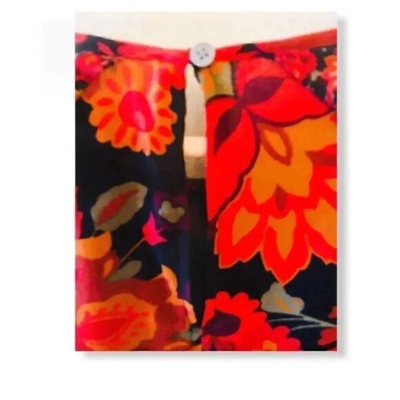 LOFT Ruffle Trim Flowy Long Sleeves Blouse - Picture 4 of 6